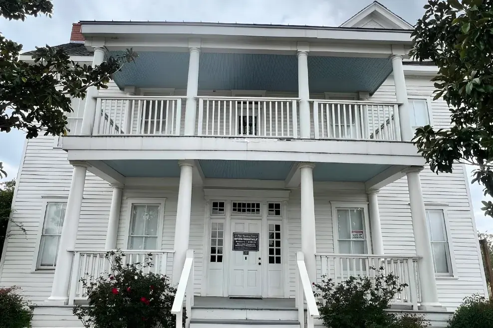 Historic Dew House at the DeWalt Heritage Center in Missouri City, Texas